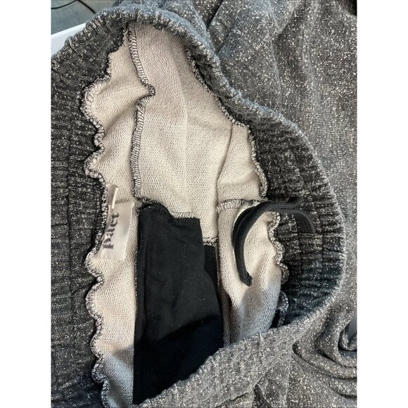 Pact Pants Men size L Black Ankle Zip Joggers Sweats Terry Organic track‎ pant - Picture 10 of 16